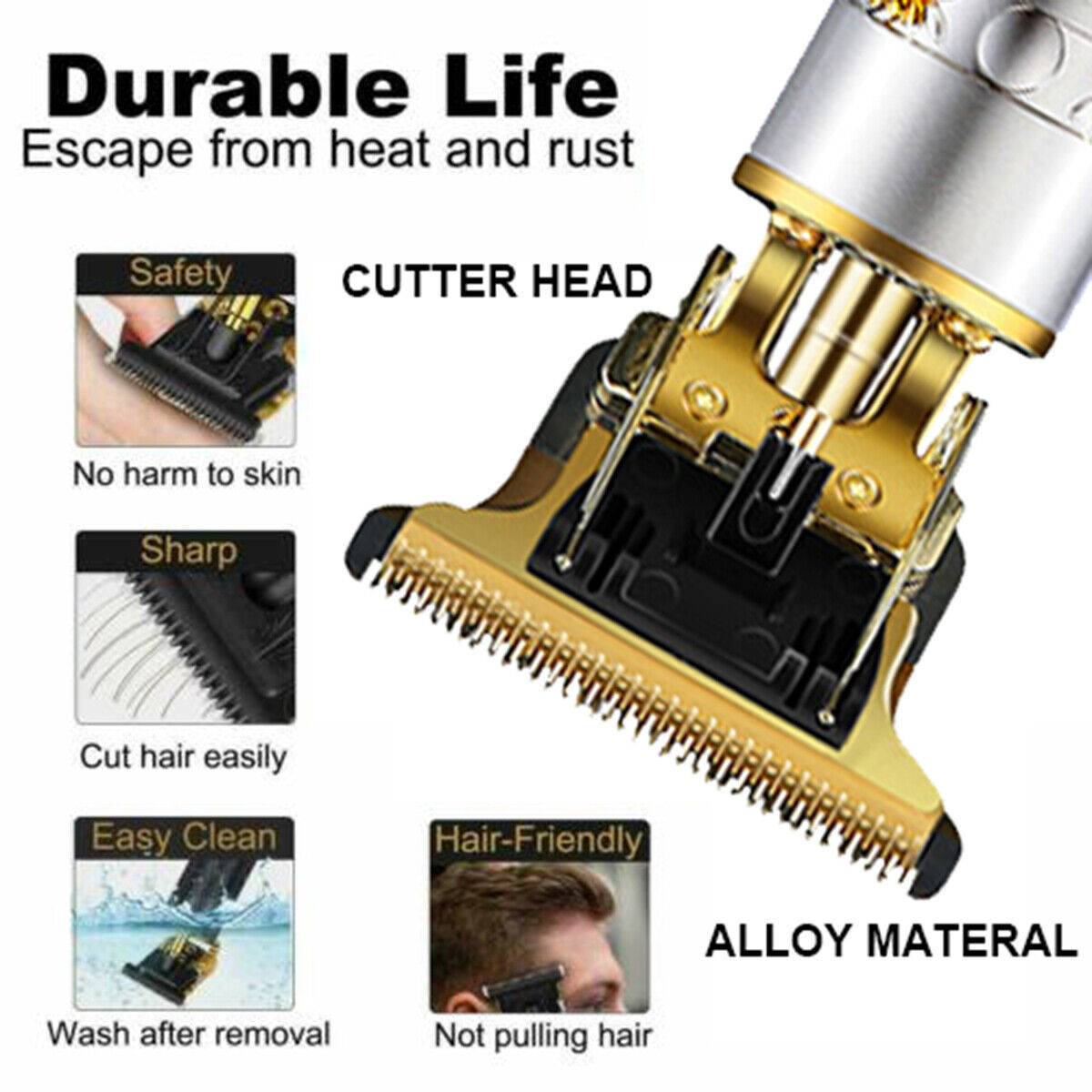 Professional Men's Hair Clippers