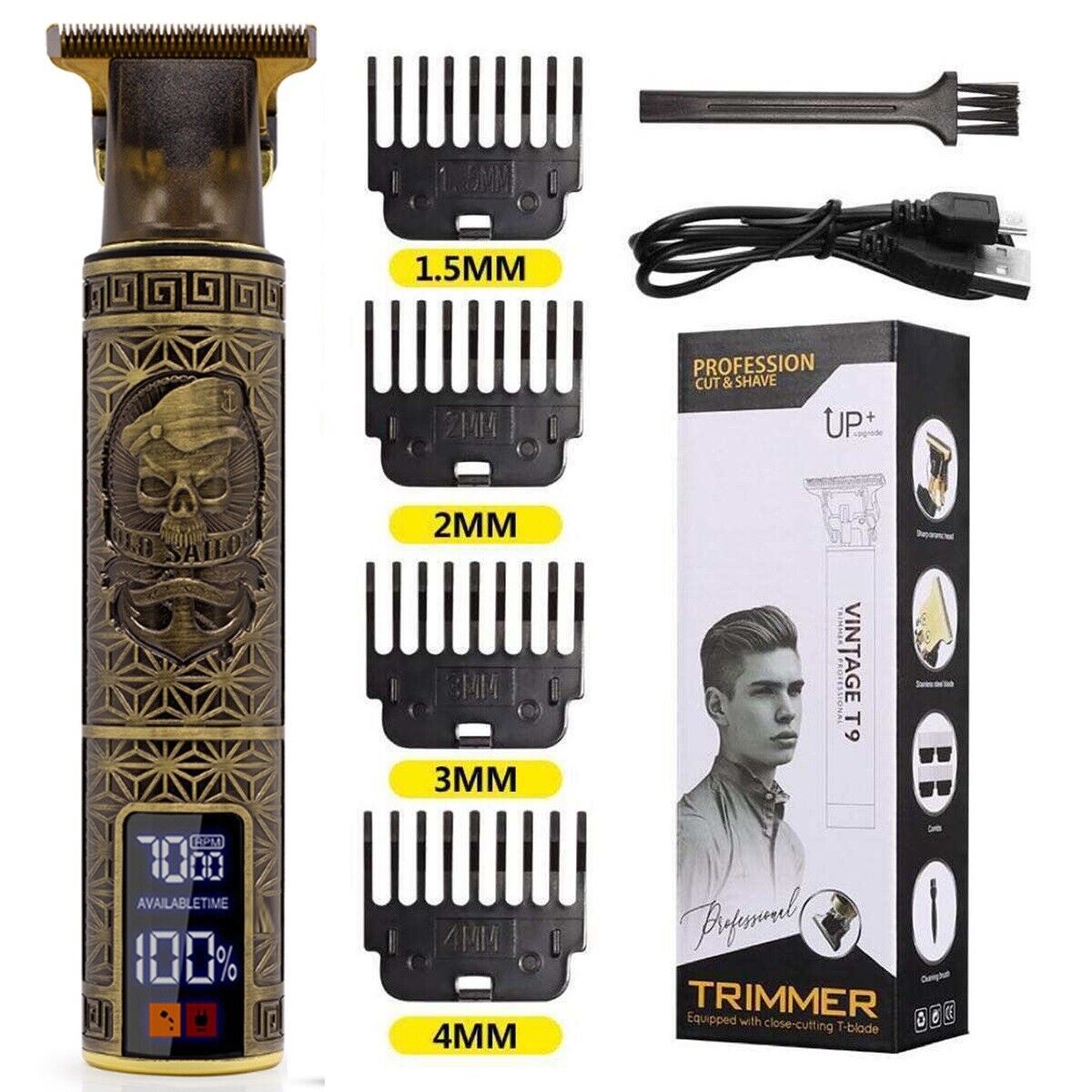 Professional Men's Hair Clippers