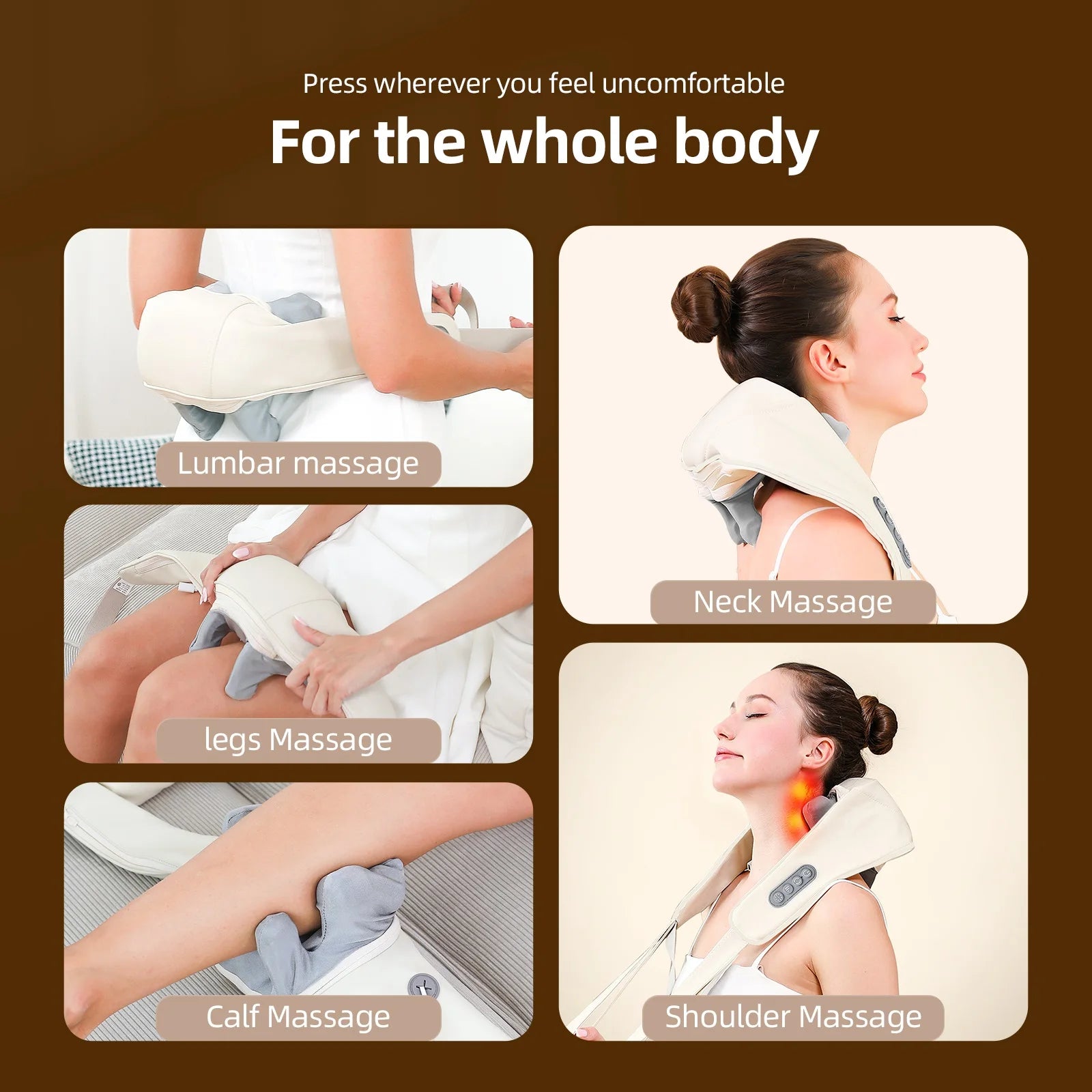 Wireless Neck and Back Massager