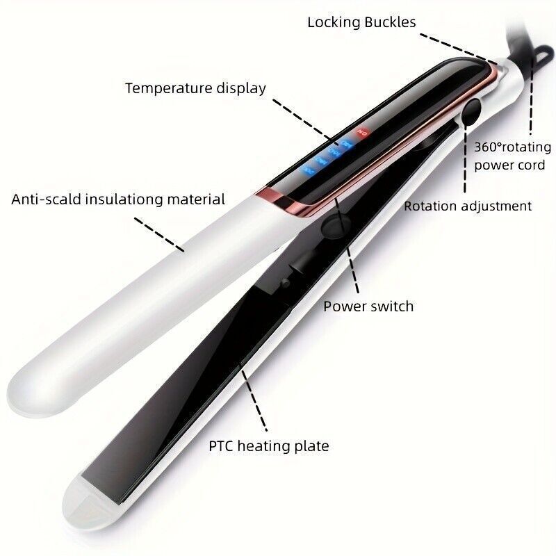 Hair Straightener Curler Features