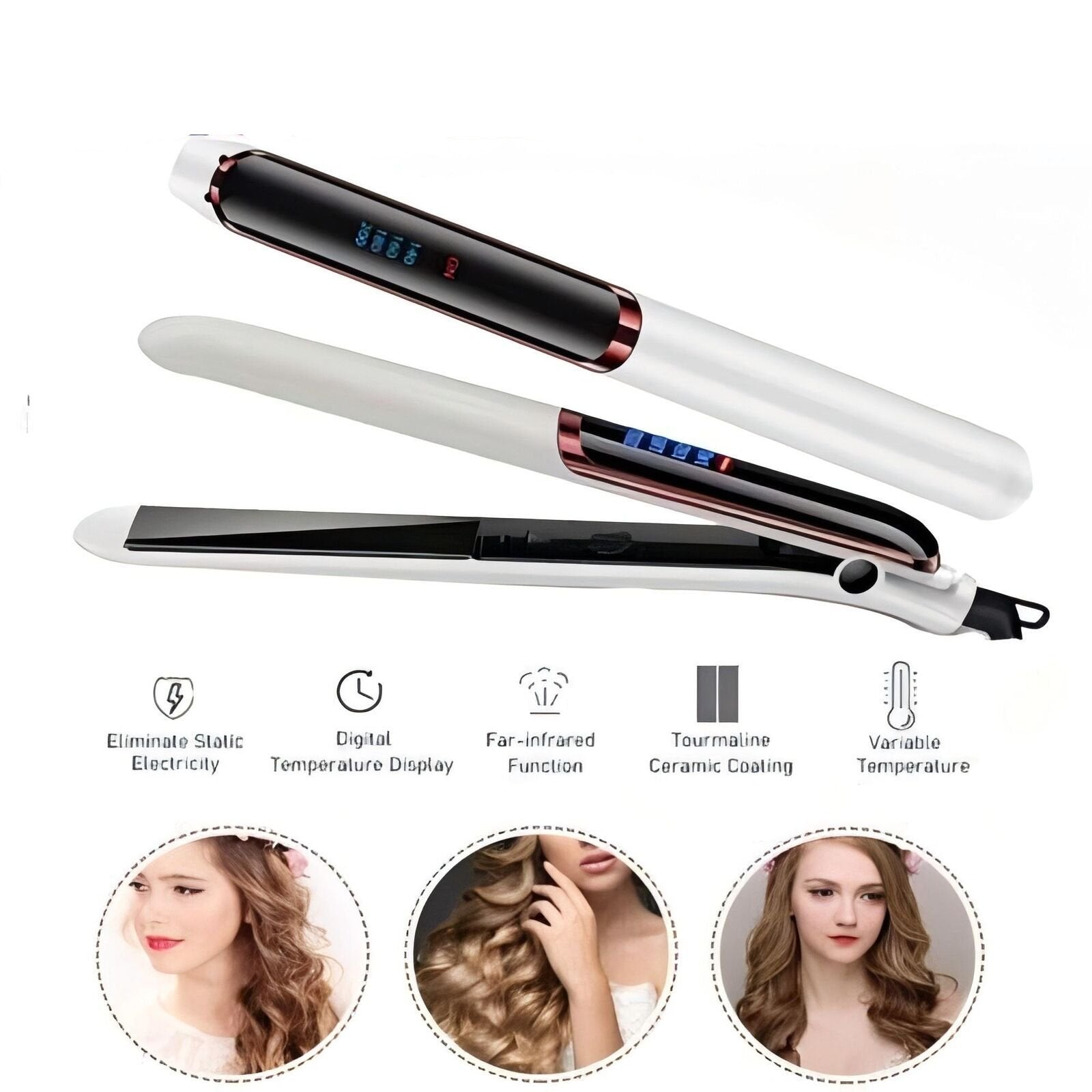 Hair Straightener & Curler